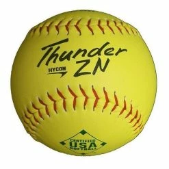 Dudley Thunder ZN HYCON 12" USA/ASA Slowpitch Softballs (DOZEN): 4A068Y