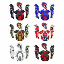 All-Star S7 AXIS (Adult) Two Tone Catcher's Kit NOCSAE APPROVED: CKCCPRO1X-TT