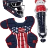 Rawlings Intermediate USA VELO 2.0 Catcher's Gear Box Set: CSV2I-NSW