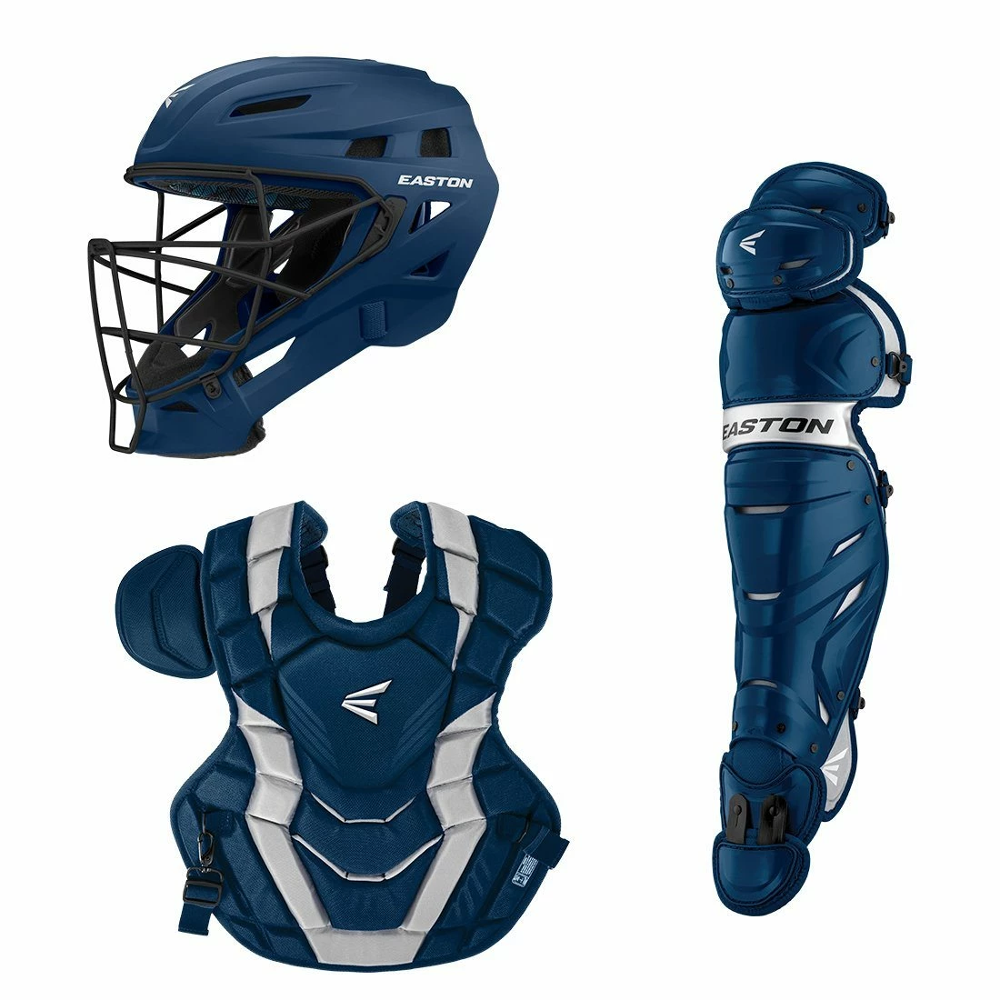 Easton Elite X Catcher's Box Set (Adult, Intermediate & Youth): Navy 1 Easton Elite X Catcher's Box Set (Adult, Intermediate & Youth): Navy