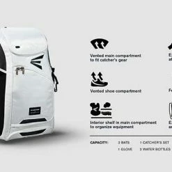 Easton Jen Schro Catcher's Backpack: 8073091 7 Easton Jen Schro Catcher's Backpack: 8073091 -Slowpitch Softball Bats Sales Store Jen Catchers BP Detailed