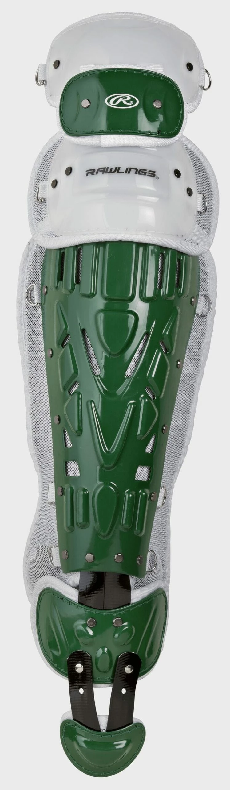 Rawlings Adult Dark Green/White VELO 2.0 Catcher's Gear Box Set: CSV2A-DG/W 3 Rawlings Adult Dark Green/White VELO 2.0 Catcher's Gear Box Set: CSV2A-DG/W - Image 3