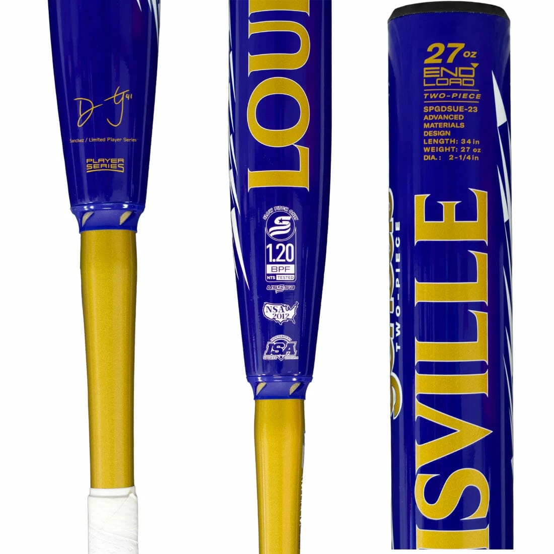2023 Louisville Slugger Daniel Sanchez 2.0 Genesis USSSA Slowpitch Softball Bat: SPGDSUE-23 2 2023 Louisville Slugger Daniel Sanchez 2.0 Genesis USSSA Slowpitch Softball Bat: SPGDSUE-23 - Image 2