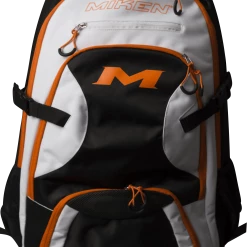 Miken Baseball And Softball Backpack: MKBG18-BP -Slowpitch Softball Bats Sales Store MKBG18 BP Orange