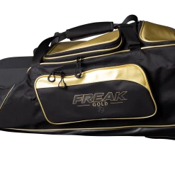 2022 Miken MK7X Championship Wheeled Roller Bag (Freak Gold Series): MKMK7X-CH-GLD