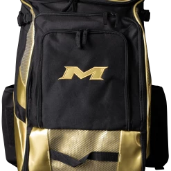 2022 Miken MK7X Baseball & Softball Backpack (Freak Gold Series): MKMK7X-BP-GLD