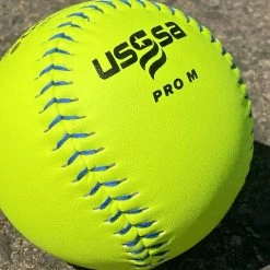 Worth 12" Super Gold Dot PRO M USSSA Slowpitch Softballs (Dozen): UM12CY -Slowpitch Softball Bats Sales Store PhotoMar11 121045PM scaled