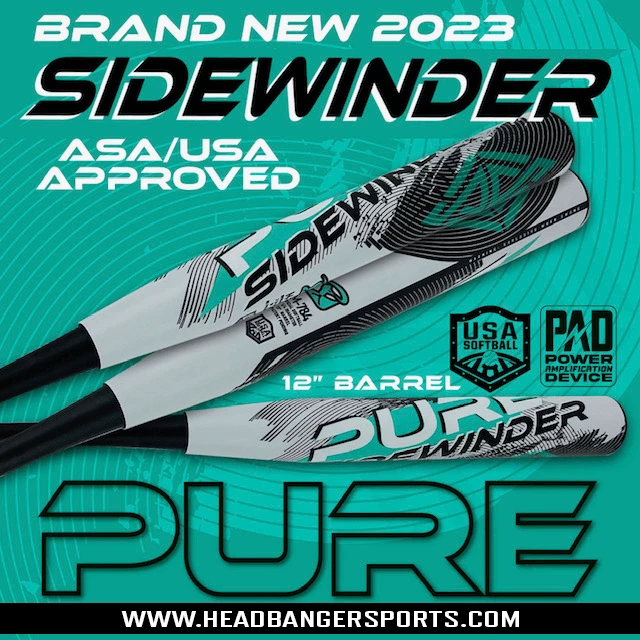 2023 PURE Sports Sidewinder 12" USA Slowpitch Softball Bat 2 2023 PURE Sports Sidewinder 12" USA Slowpitch Softball Bat - Image 2