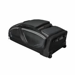 2022 DeMarini Spectre Wheeled Baseball And Softball Bat Bag: WB57177 -Slowpitch Softball Bats Sales Store WB5717701 2 Spectre Wheeled Bag BL.png.cq5dam.web .1200.1200