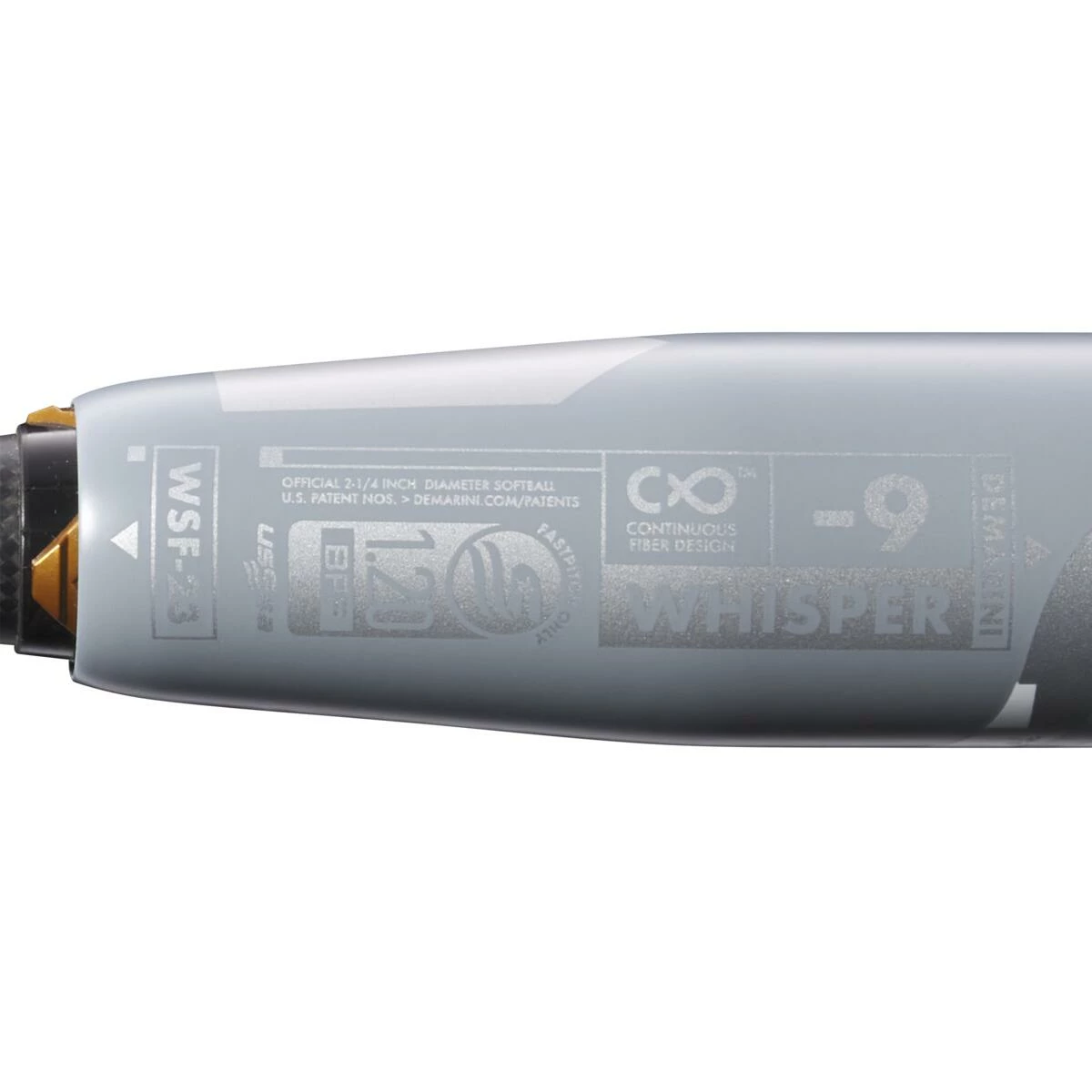 2023 DeMarini Whisper (-9) Fastpitch Softball Bat: WBD2417010 6 2023 DeMarini Whisper (-9) Fastpitch Softball Bat: WBD2417010 - Image 6