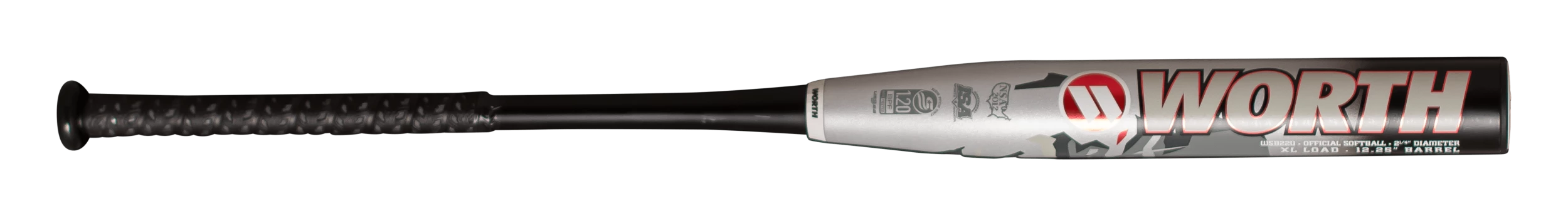 2022 Worth Silverback XL 12.25″ 2PC USSSA Slowpitch Softball Bat: WSB22U 4 2022 Worth Silverback XL 12.25″ 2PC USSSA Slowpitch Softball Bat: WSB22U - Image 4