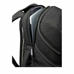 Wilson A2000 Players Backpack Bat Bag: WTA2000 -Slowpitch Softball Bats Sales Store WTA20BPBL 4 Wilson A2000 Backpack Black Silver Laptop.png.cq5dam.web .1200.1200